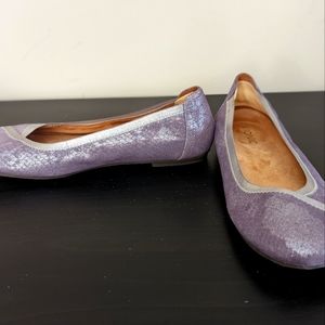 Vionic Light purple Carol Leather Flats